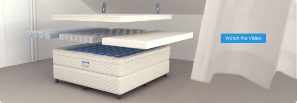 Memory Foam, Pocket Coil and Water Bed all in one